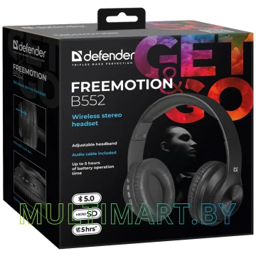 Наушники Defender FreeMotion B552 картинка 7
